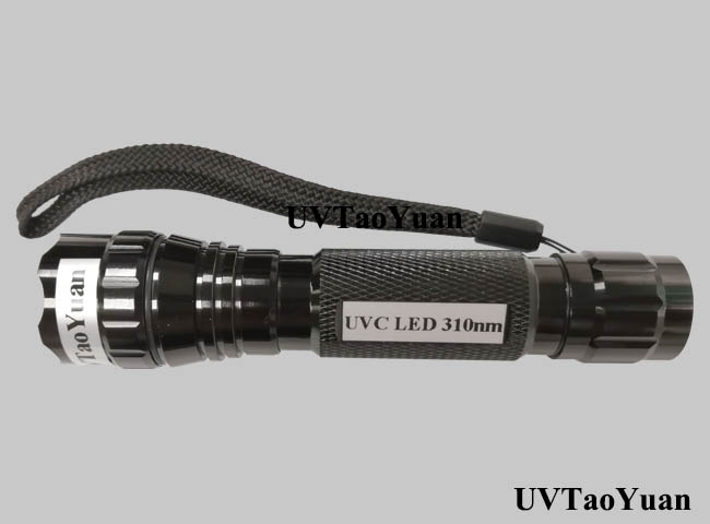 LED UVC Torch 310nm @10-15mW